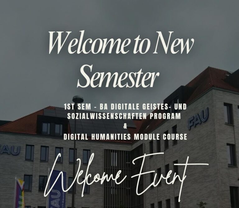 First semester welcome